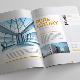Print Design: Modern Brochure