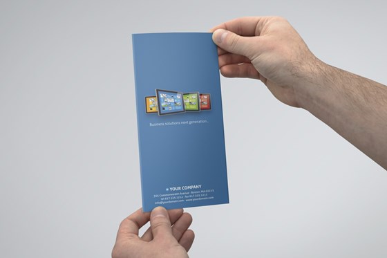 Print Design: Metro Tri-fold Flyer 